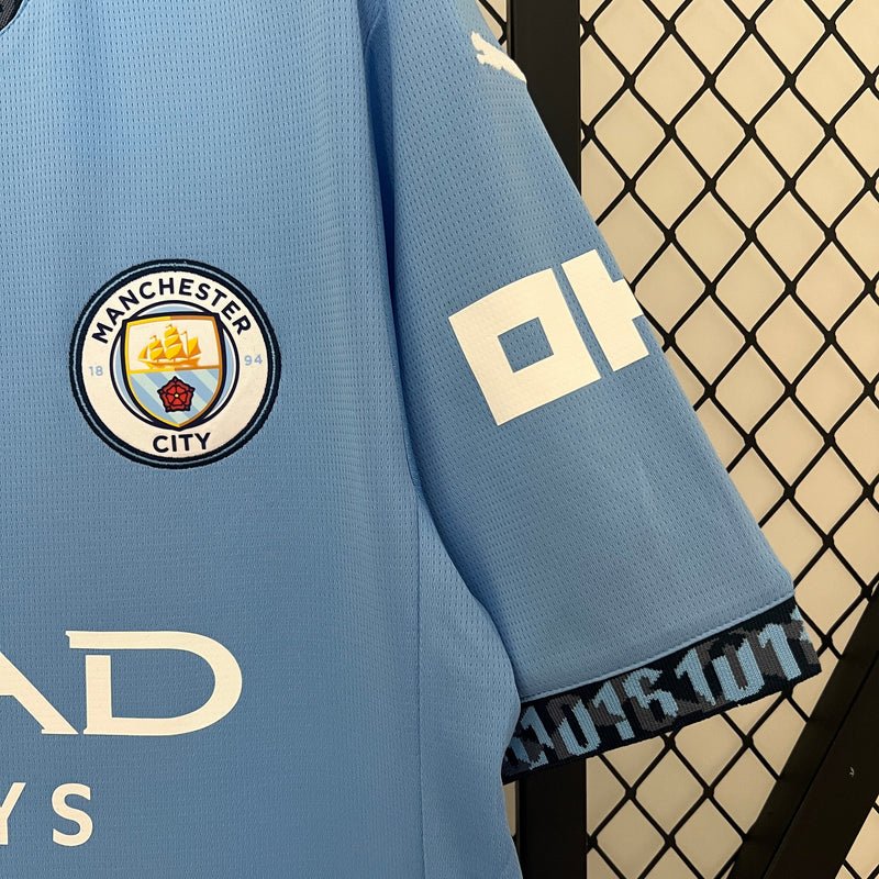 Camisa Manchester City Home 24/25 - Puma Torcedor Masculina - Lançamento