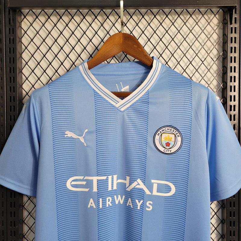 Camisa Manchester City Home 23/24 - Puma Torcedor Masculina - Lançamento