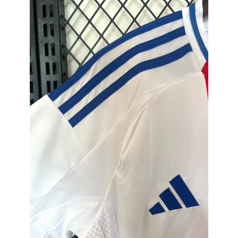 Camisa Lyon Home 24/25 - Adidas Torcedor Masculina - Lançamento